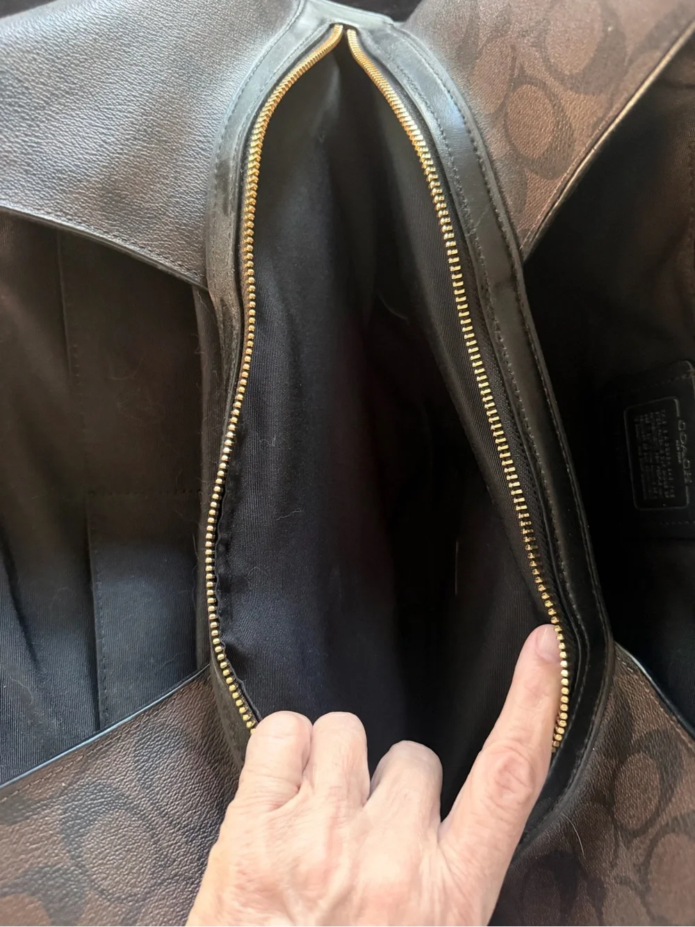 Coach Signature Hobo Bag